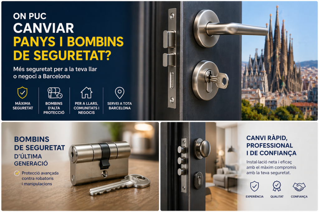 On puc canviar panys i bombins de seguretat 1024x683 - Cerrajero Serraller Alella Obrir Canvi Panys i Bombins