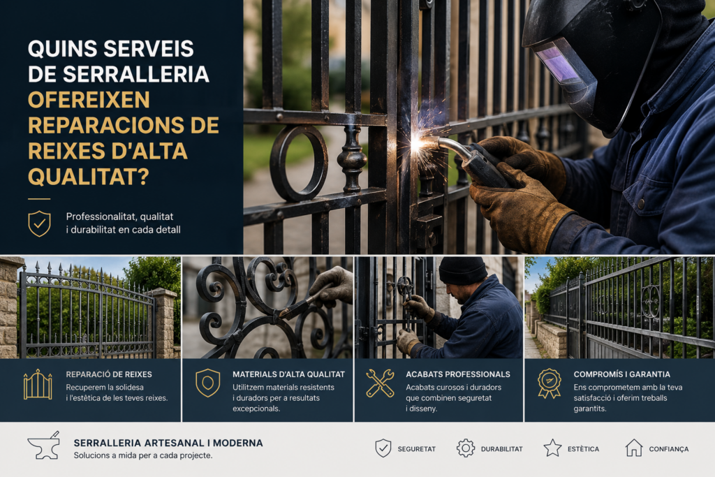Quins serveis de serralleria ofereixen reparacions de reixes dalta qualitat 1024x683 - Quins serveis de serralleria ofereixen reparacions de reixes d'alta qualitat?