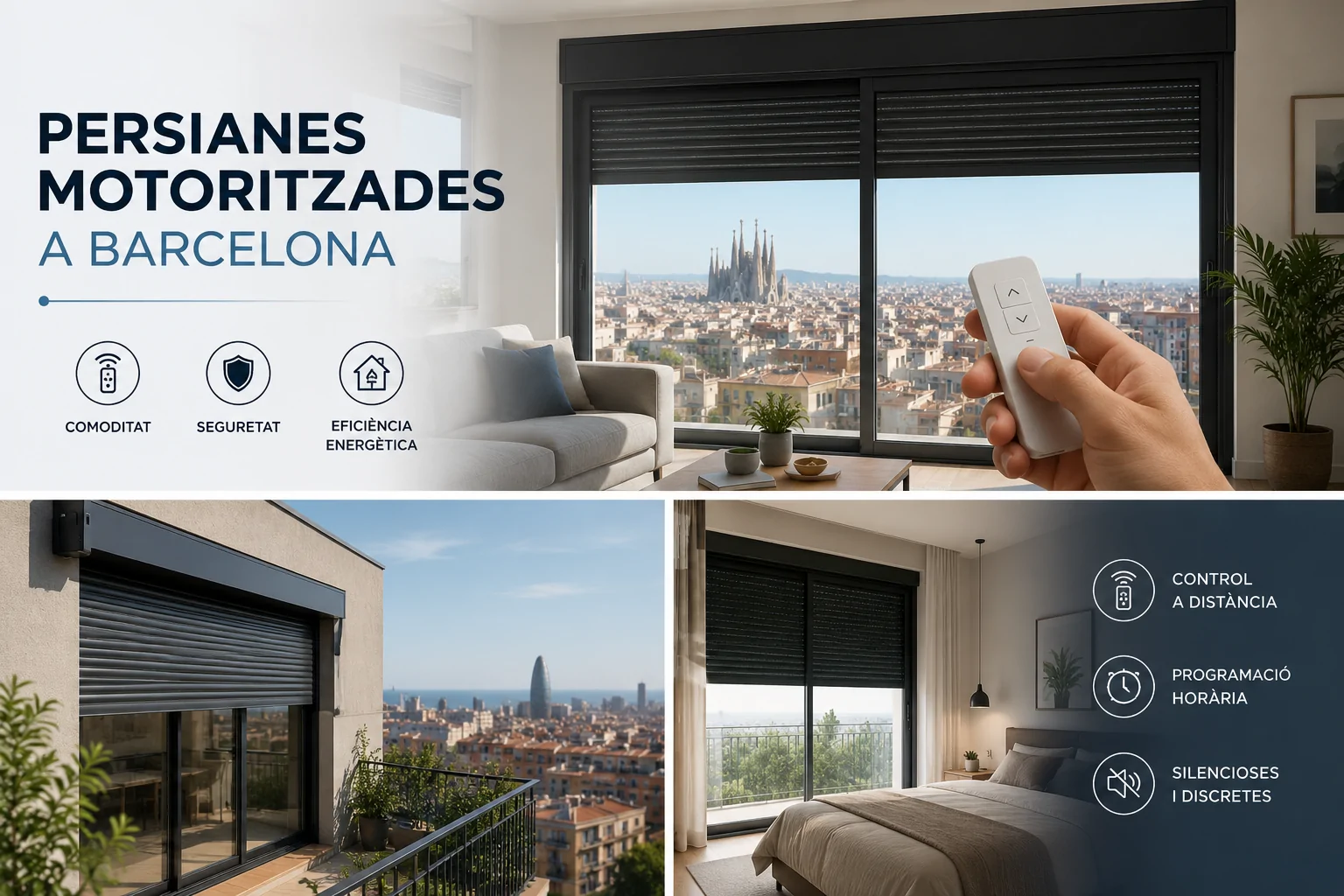 Persianes motoritzades a Barcelona Persianes motoritzades Barcelona - Persianes motoritzades a Barcelona